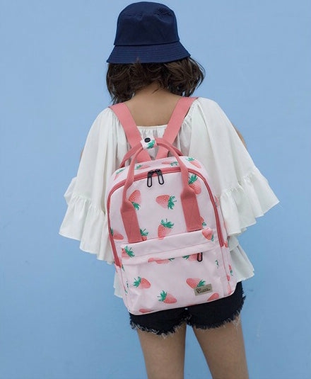 Bags/Wallets |  Kawaii Strawberry Backpack Pn2998 Bags/Wallets Bags/Wallets