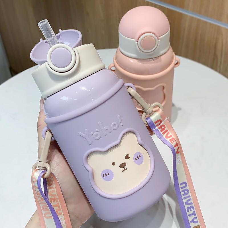 Bottles/Cups/Mugs |  Cute Bear Vacuum Water Bottle Pn4180 Bottles/Cups/Mugs Bottles/Cups/Mugs