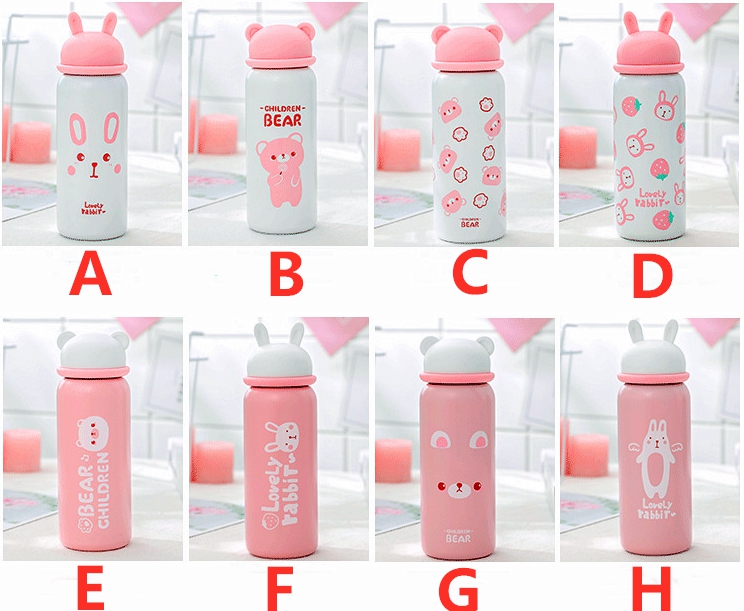 Bottles/Cups/Mugs |  Cute Rabbite Ears Vacuum Water Bottle Pn2493 Bottles/Cups/Mugs Bottles/Cups/Mugs