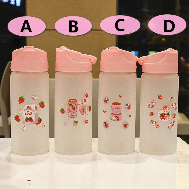 Bottles/Cups/Mugs |  Cute Strawberry Water Glass Bottle Pn2601 Bottles/Cups/Mugs Bottles/Cups/Mugs