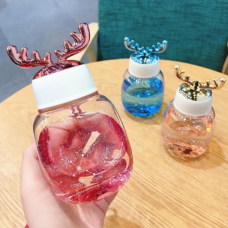 Bottles/Cups/Mugs |  Kawaii Antler Water Bottle Pn2517 Bottles/Cups/Mugs Bottles/Cups/Mugs