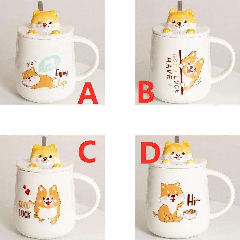 Bottles/Cups/Mugs |  Kawaii Dog Ceramic Mugs Pn4336 Bottles/Cups/Mugs Bottles/Cups/Mugs