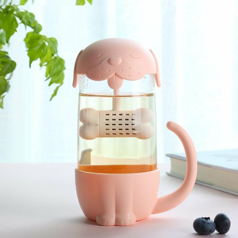 Bottles/Cups/Mugs |  Lovely Cat And Fish Water Glass Bottle Pn2360 Bottles/Cups/Mugs Bottles/Cups/Mugs