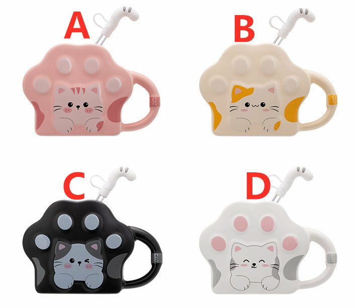 Bottles/Cups/Mugs |  Lovely Cat Ceramic Mugs Pn5684 Bottles/Cups/Mugs Bottles/Cups/Mugs