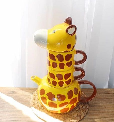 Bottles/Cups/Mugs |  Lovely Giraffe Kettle Pn6566 Bottles/Cups/Mugs Bottles/Cups/Mugs