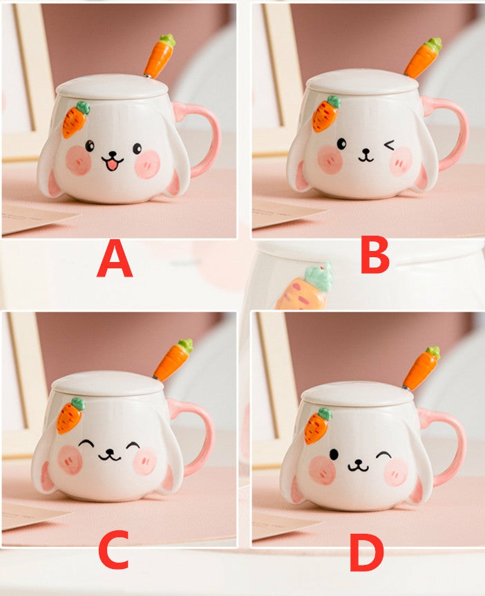 Bottles/Cups/Mugs |  Lovely Rabbit Ceramic Mugs Pn4942 Bottles/Cups/Mugs Bottles/Cups/Mugs