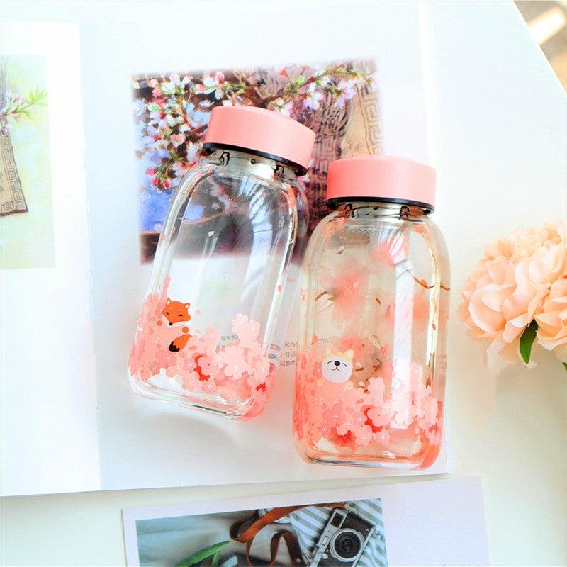 Bottles/Cups/Mugs |  Sakura Glass Water Bottle Pn1765 Bottles/Cups/Mugs Bottles/Cups/Mugs