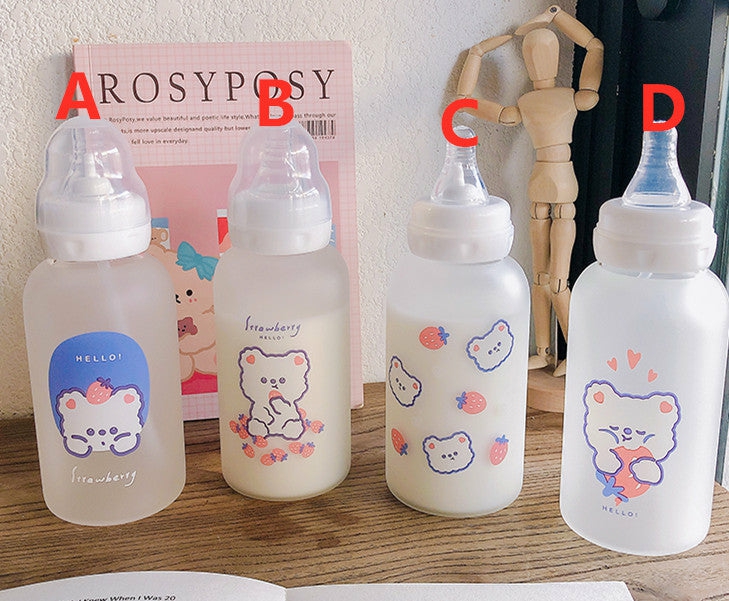 Bottles/Cups/Mugs |  Strawberry Bears Water Bottle Pn4955 Bottles/Cups/Mugs Bottles/Cups/Mugs