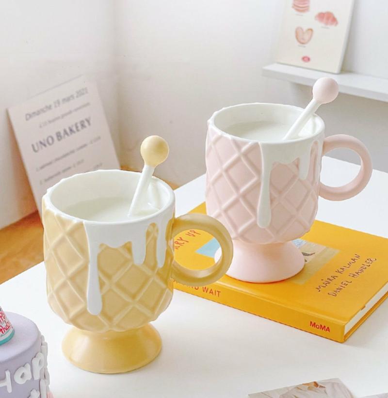 Bottles/Cups/Mugs |  Sweet Ice-Cream Ceramic Mugs Pn5844 Bottles/Cups/Mugs Bottles/Cups/Mugs