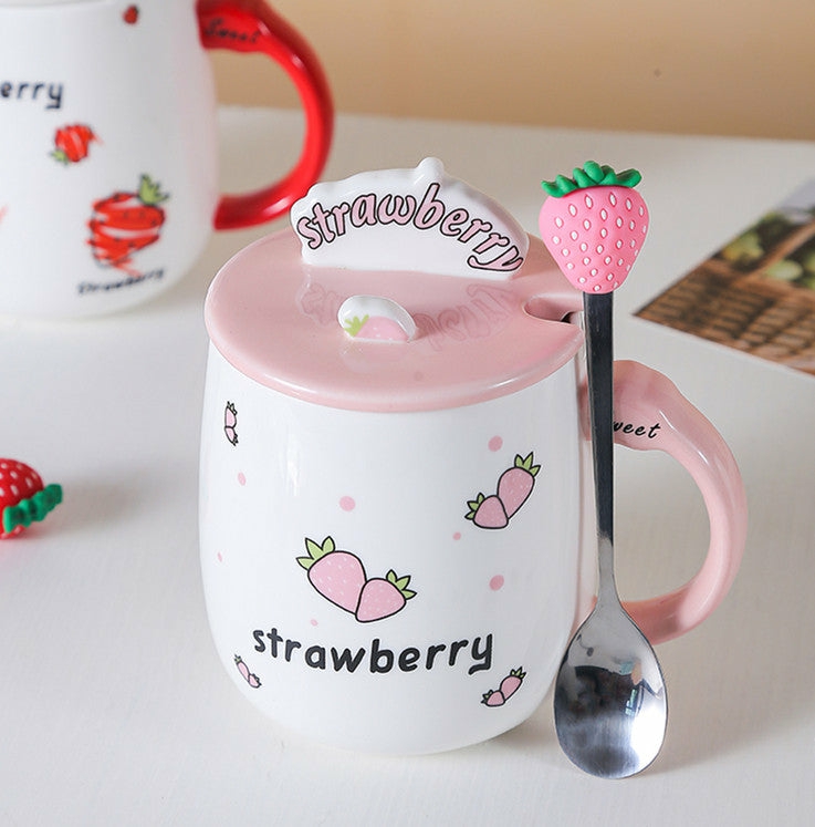 Bottles/Cups/Mugs |  Sweet Strawberry Mugs Pn4282 Bottles/Cups/Mugs Bottles/Cups/Mugs