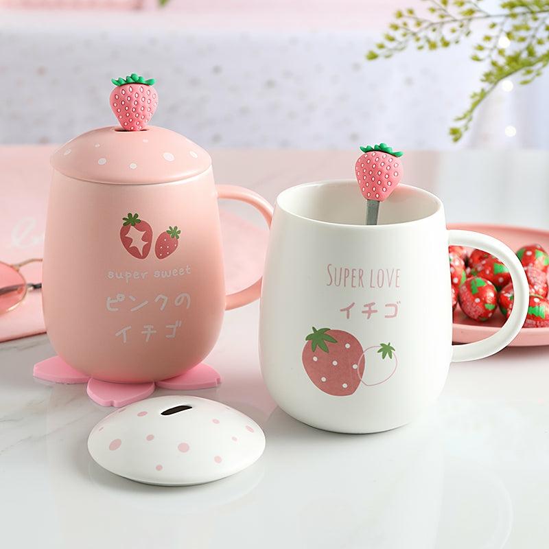 Bottles/Cups/Mugs |  Sweet Strawberry Water Bottle Pn3062 Bottles/Cups/Mugs Bottles/Cups/Mugs