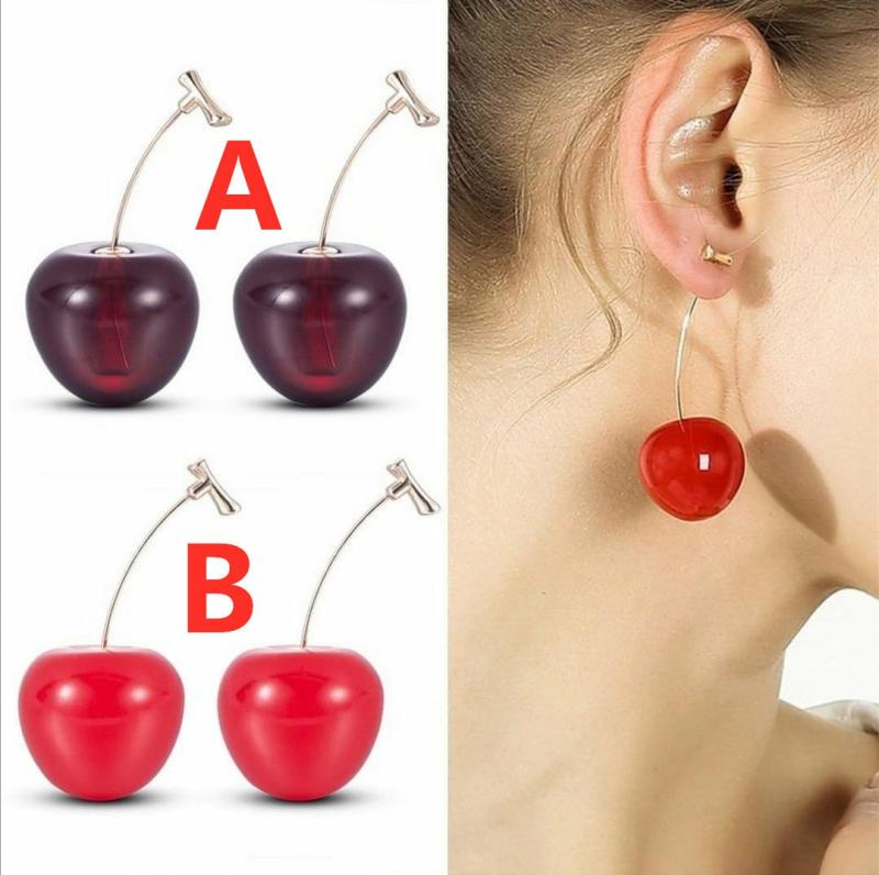 Earrings |  Fashion Cherry Earrings Pn2491 Earrings Earrings