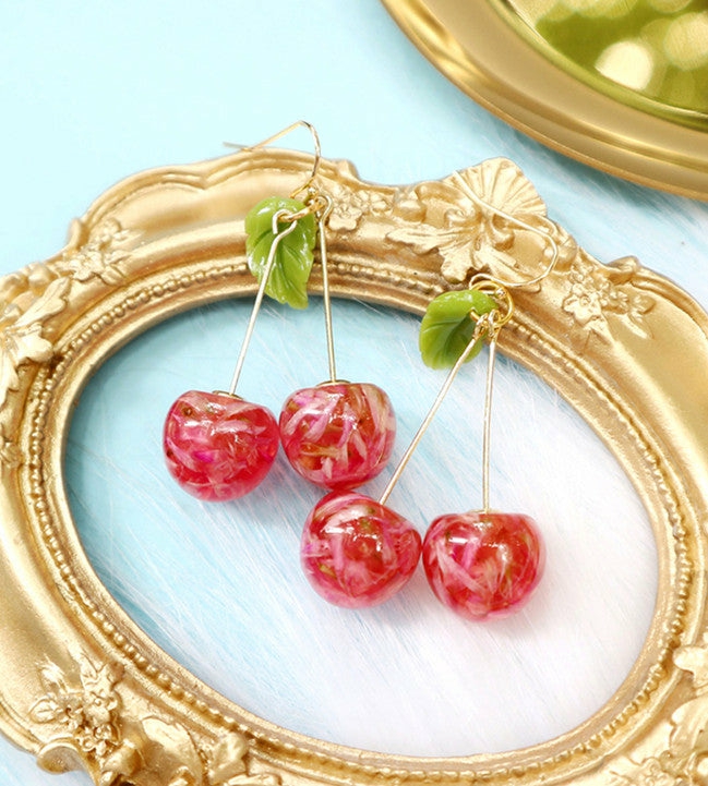 Earrings |  Fashion Cherry Earrings/Clips Pn4644 Earrings Clips