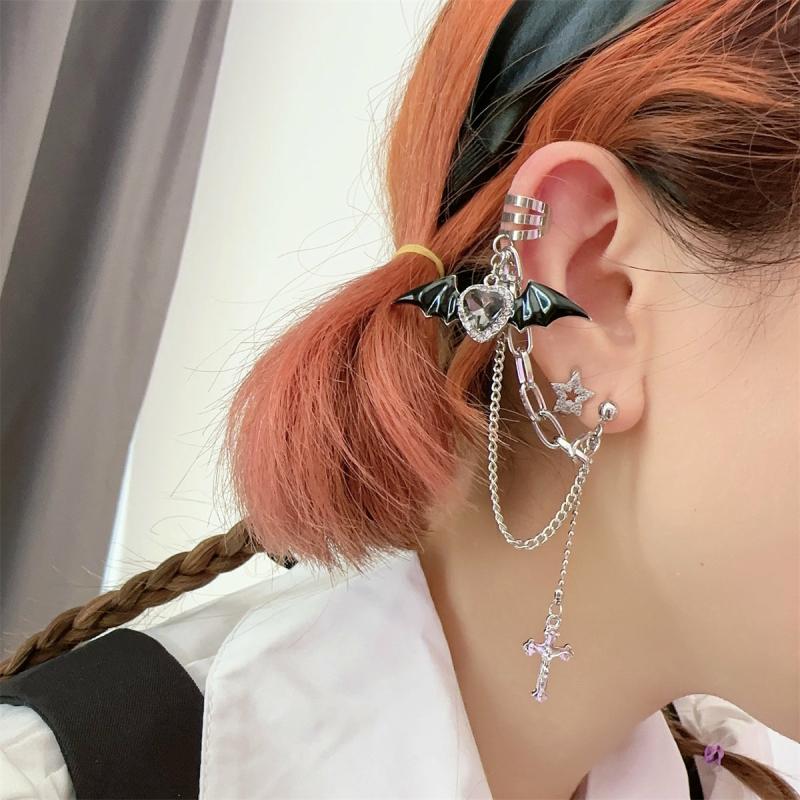 Earrings |  Fashion Wings Earring/Clip Pn5732 Earrings Earrings