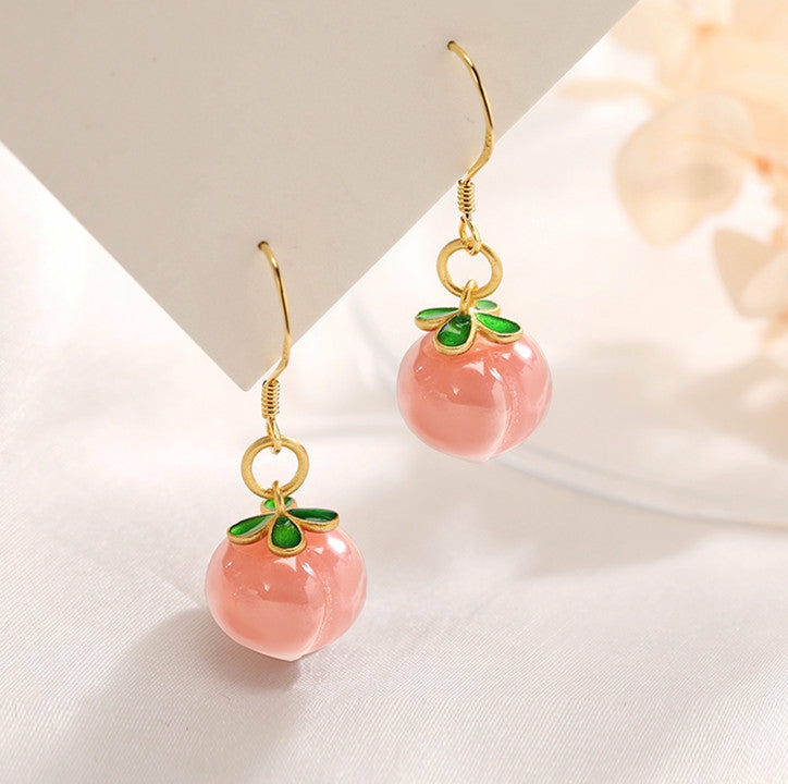 Earrings |  Sweet Peach Earrings Pn3877 Earrings Earrings