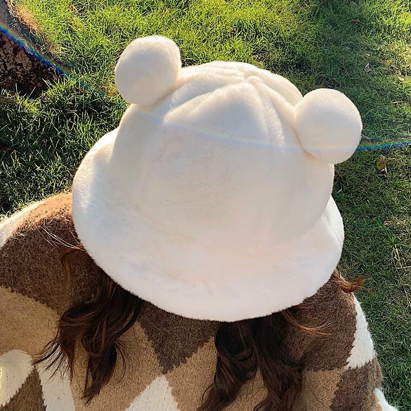 Hats |  Cute Bear Ears Hat Pn4351 Hats Black