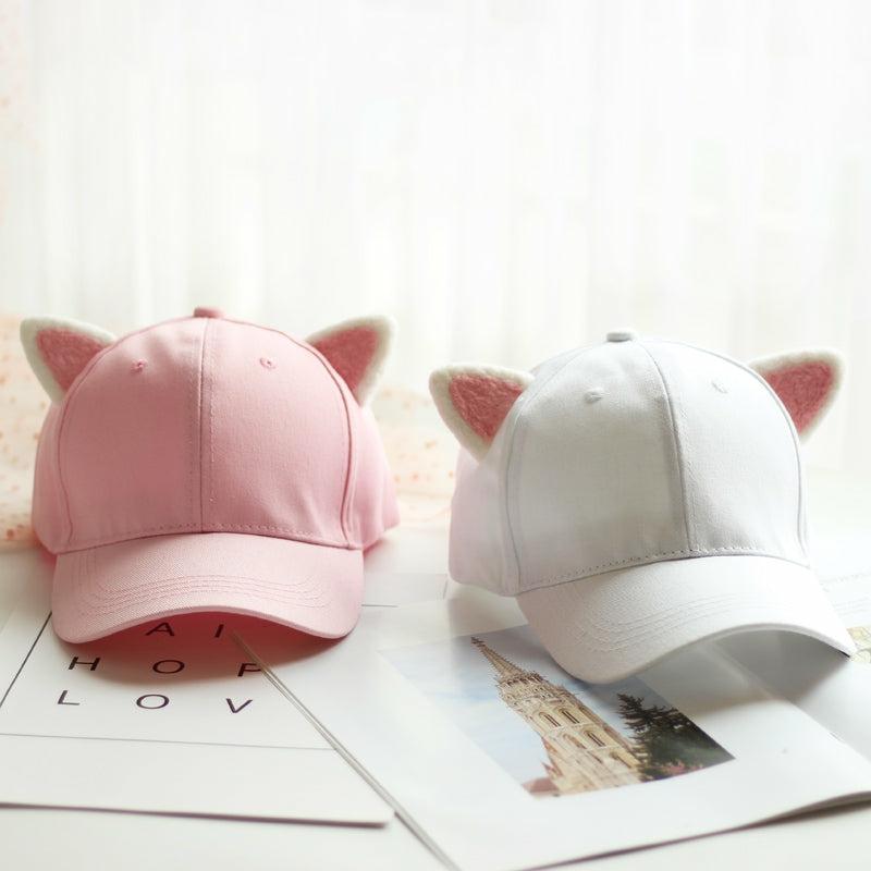 Hats |  Cute Cat Ear Hat Pn4098 Hats Adult / Black