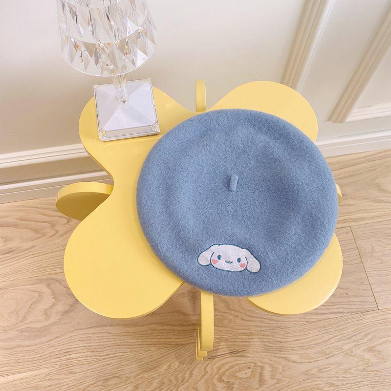 Hats |  Fashion Anime Beret Pn4614 Hats Blue