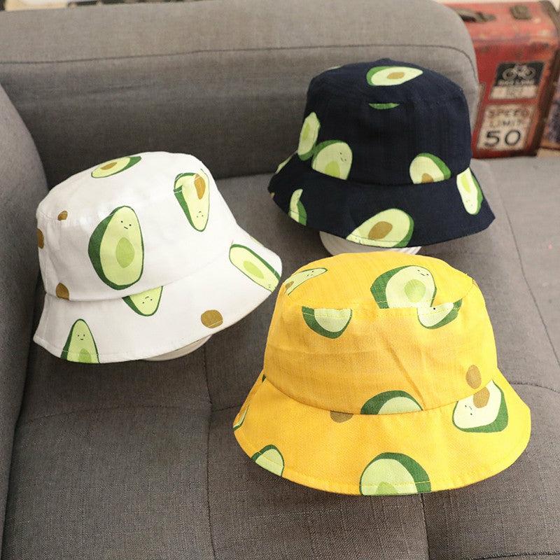 Hats |  Kawaii Avocado Children Cap Pn2070 Hats Black