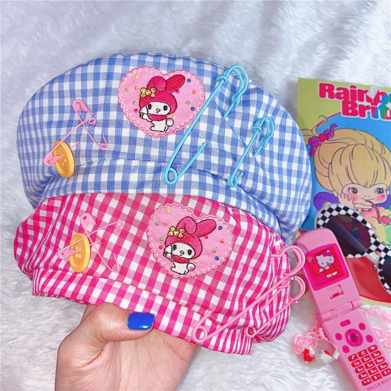 Hats |  Kawaii Melody Beret Pn3697 Hats Blue