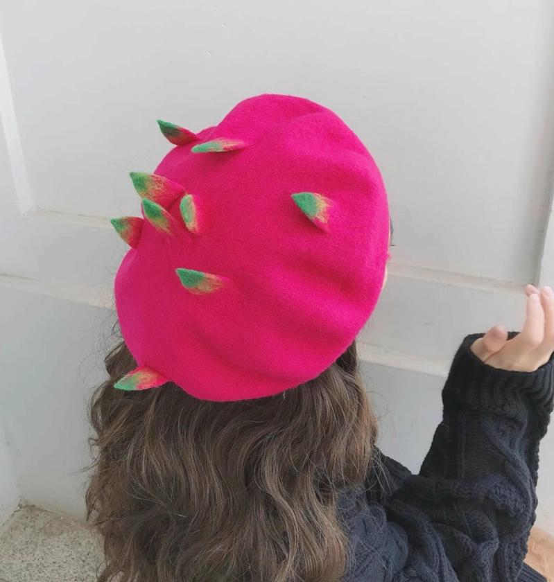 Hats |  Pretty Pitaya Beret Pn5938 Hats Hats