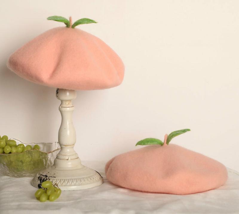 Hats |  Sweet Peach Beret Pn3734 Hats Hats