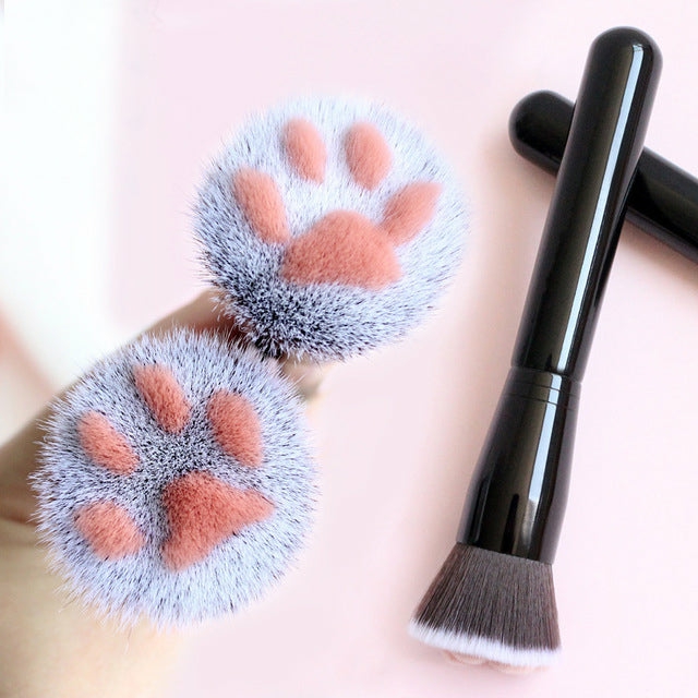 Make Up |  Lovely Cat Paw Make Up Brush Pn2673 Make Up Black