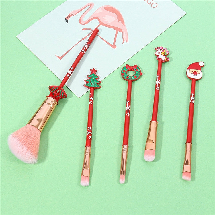 Make Up |  Merry Christmas Make Up Brush Set Pn4650 Make Up Make Up