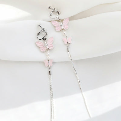 Necklaces/Chokers |  Butterfly Girl Earrings/Clips Pn3700 Necklaces/Chokers Clips