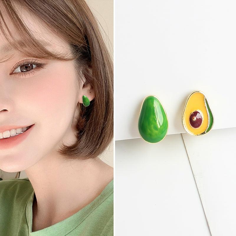 Necklaces/Chokers |  Cute Avocado Earrings/Clips Pn2478 Necklaces/Chokers Clips