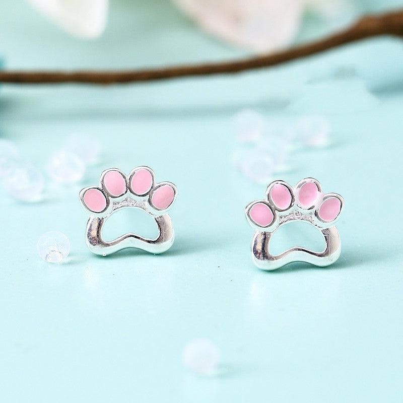 Necklaces/Chokers |  Cute Paw Earrings Pn4595 Necklaces/Chokers Necklaces/Chokers