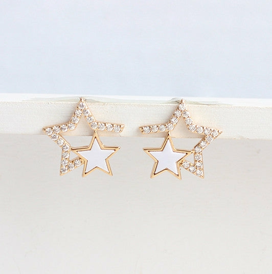 Necklaces/Chokers |  Cute Stars Earrings/Clips Pn5046 Necklaces/Chokers Clips