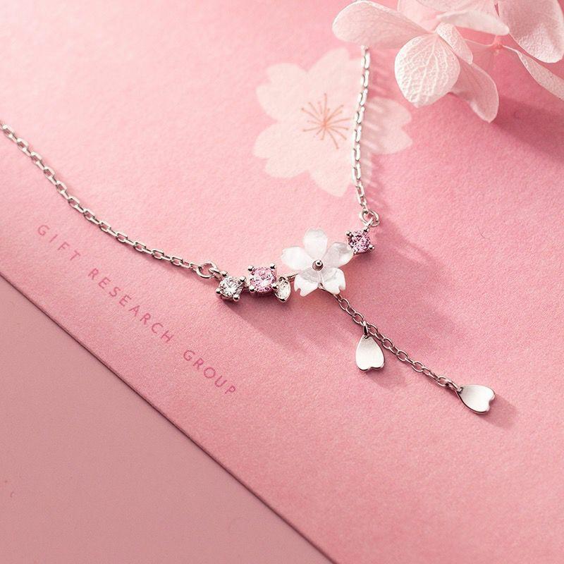 Necklaces/Chokers |  Fashion Sakura Necklace Pn4427 Necklaces/Chokers Necklaces/Chokers