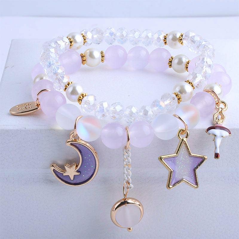 Necklaces/Chokers |  Fashion Star And Moon Bracelet Pn4610 Necklaces/Chokers Necklaces/Chokers