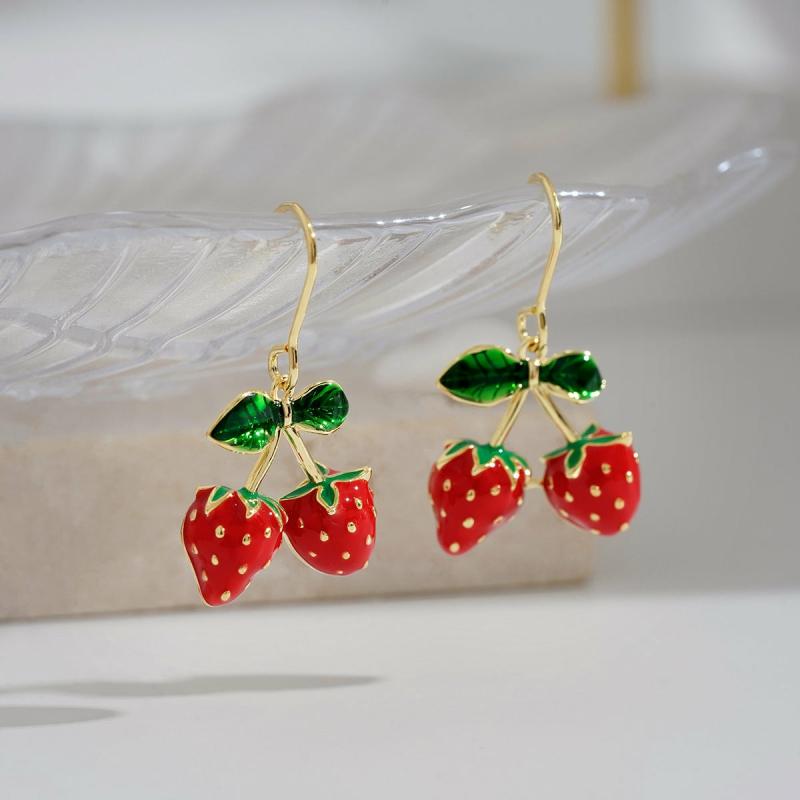 Necklaces/Chokers |  Fashion Strawberry Girl Earrings Pn4856 Necklaces/Chokers Necklaces/Chokers