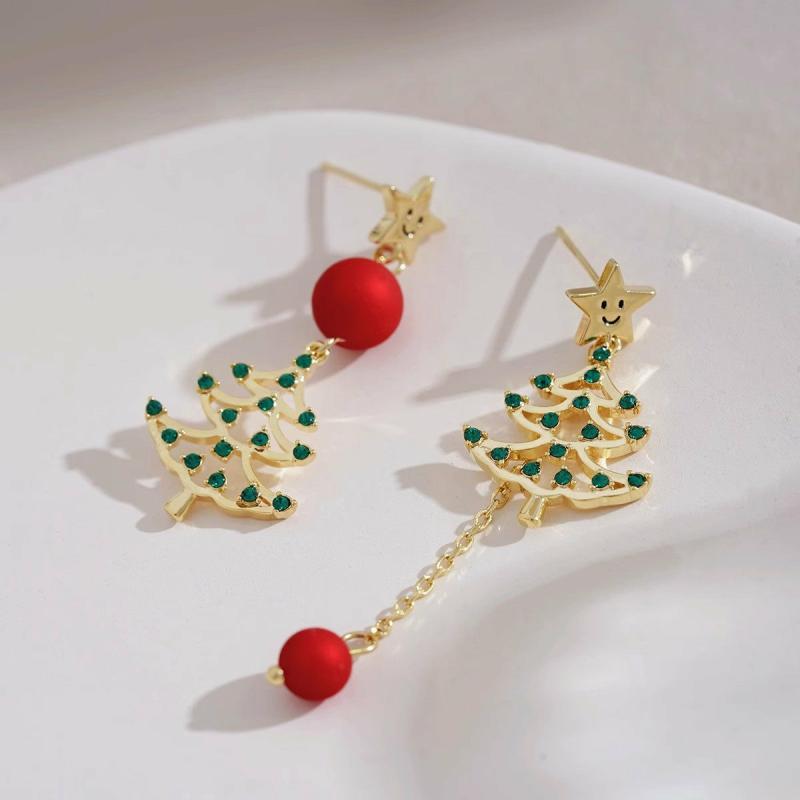 Necklaces/Chokers |  Kawaii Christmas Tree Earrings Pn6332 Necklaces/Chokers Necklaces/Chokers