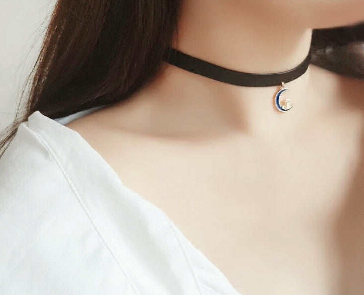 Necklaces/Chokers |  Moon And Luna Choker Pn1007 Necklaces/Chokers Necklaces/Chokers