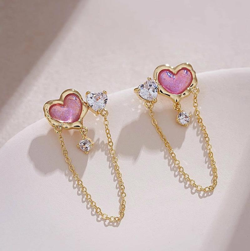 Necklaces/Chokers |  Pretty Heart Earrings Pn6221 Necklaces/Chokers Necklaces/Chokers