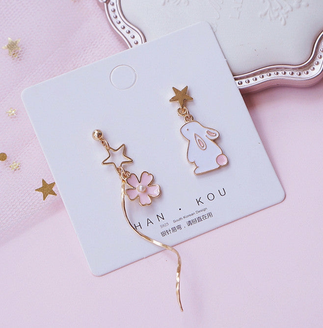 Necklaces/Chokers |  Rabbit Sakura Earrings/Clips Pn2942 Necklaces/Chokers Clips