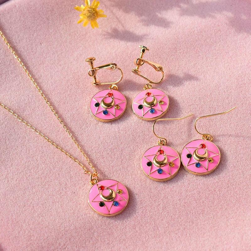 Necklaces/Chokers |  Sailor Moon Turning Earrings/Clips/Necklaces Pn0399 Necklaces/Chokers Clips