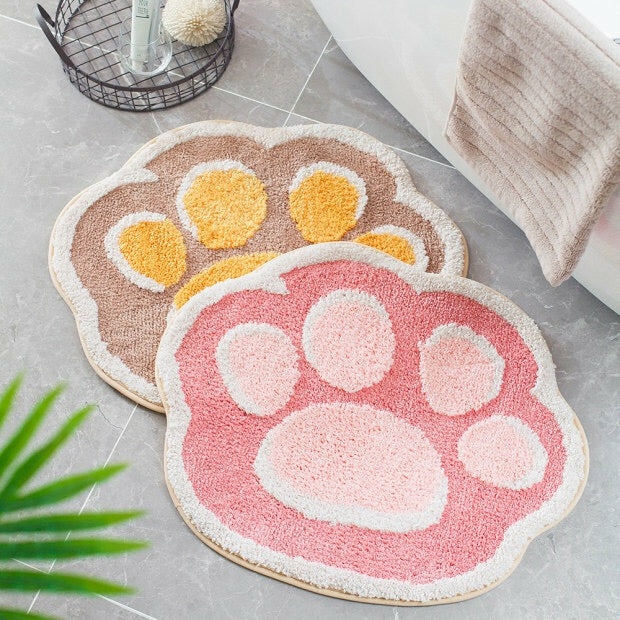 Others |  Cute Cat Paws Floor Mat Pn2709 Others Black