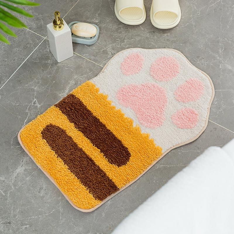 Others |  Cute Cat Paws Floor Mat Pn4326 Others Gray