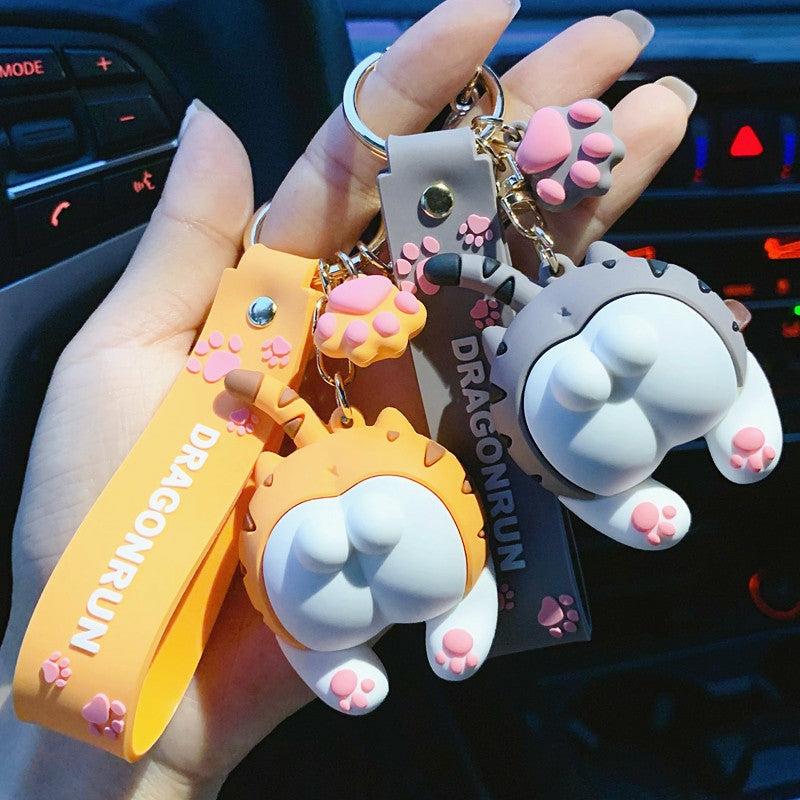 Others |  Cute Corgi Key Chain Pn2481 Others Gray