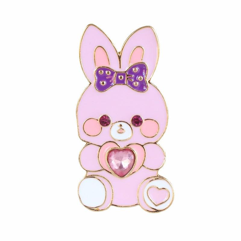 Others |  Cute Rabbit And Cat Brooches Pin Pn11318 Others Others