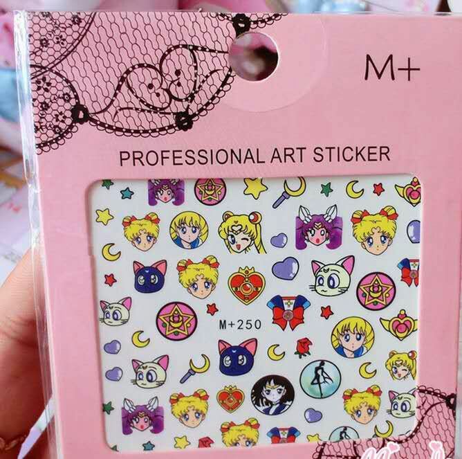 Others |  Cute Sailor Moon Nail Stickers Pn0432 Others Others