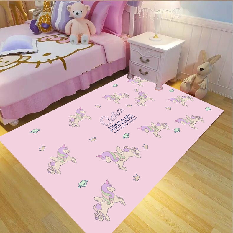 Others |  Cute Unicorn Living Room Carpet Pn1249 Others Others