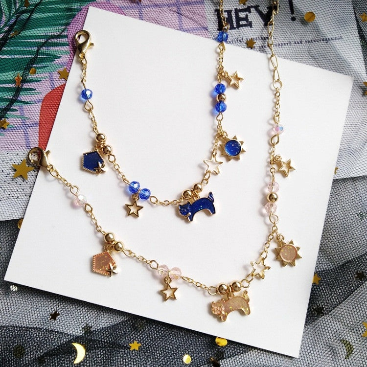 Others |  Fashion Cat And Stars Bracelet Pn1540 Others Blue