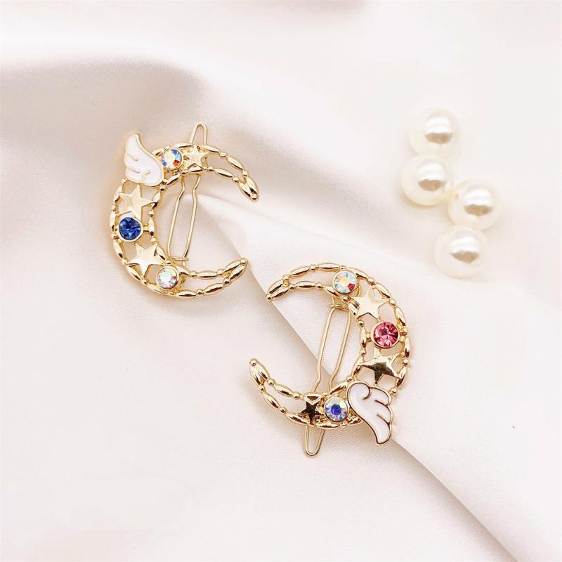 Others |  Fashion Wings Crystal Hair Clip Pn2078 Others Blue