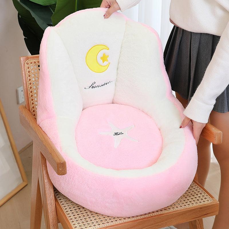 Others |  Kawaii Moon Seat Cushion Pn5510 Others Blue / 33*36*42cm