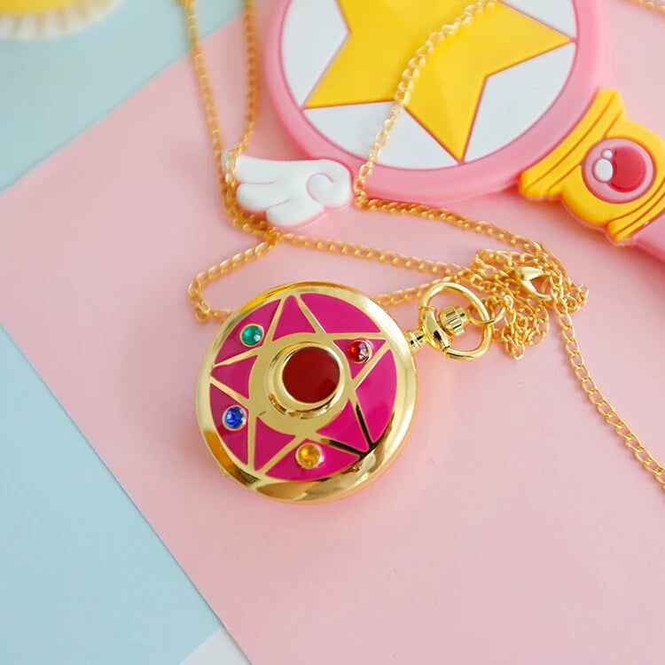 Others |  Kawaii Sailor Moon Pocket Watch Pn0506 Others Others